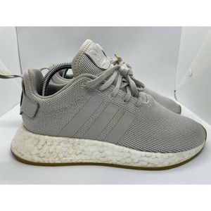 Adidas Mens NMD R2 CQ2403 Gray Running Shoes Sneakers Size 7